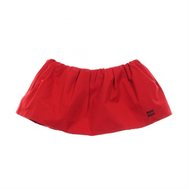 ミュウ ミュウ ポプリン スカート 衣料品  ボトムス レディース