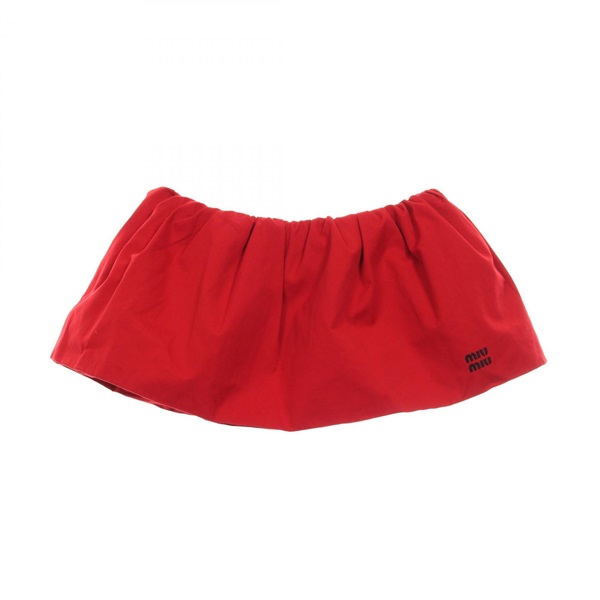 ミュウ ミュウ ポプリン スカート 衣料品  ボトムス レディース