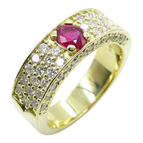 ジュエリー(JEWELRY)ジュエリー ルビー ダイヤモンド リング リング