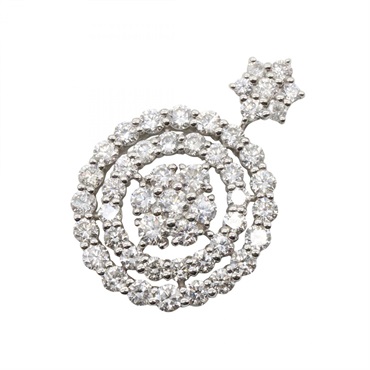 ジュエリー ダイヤモンド ペンダントトップ ペンダントトップ ジュエリー レディース ﾀﾞｲﾔ 3.3g