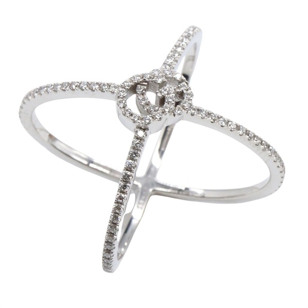 グッチ GGランニング クロス ダイヤ リング リング・指輪 ジュエリー レディース