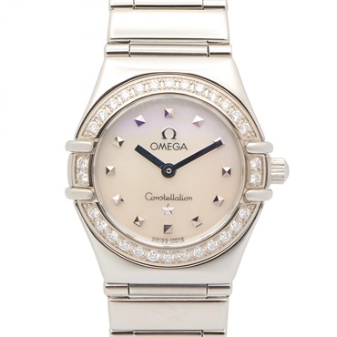 オメガ コンステレーション ミニ ダイヤベゼル マイチョイス 腕時計 時計 レディース 1465.71