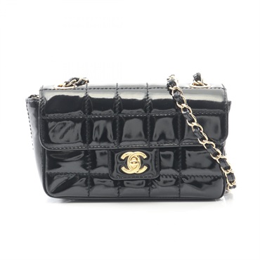 シャネル チョコバー ミニ ショルダーバッグ バッグ レディース