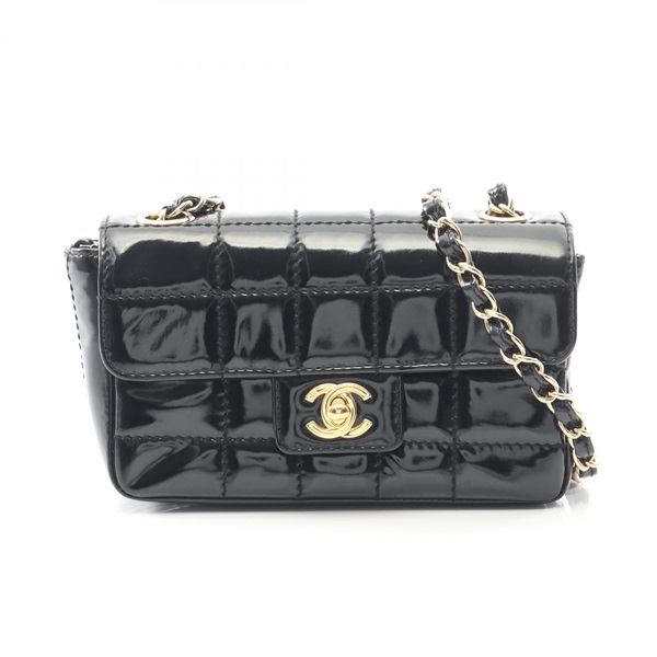 シャネル チョコバー ミニ ショルダーバッグ バッグ レディース