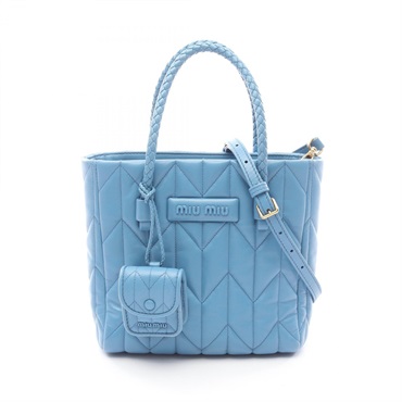 ミュウ ミュウ NAPPA TRAPUNTAT ハンドバッグ バッグ レディース 5BA211