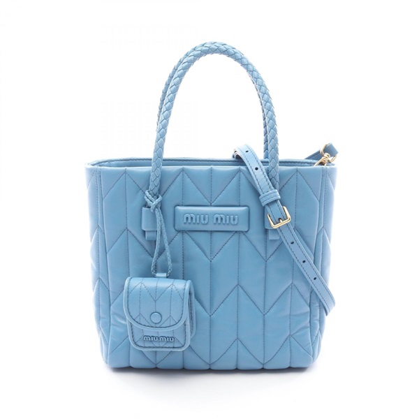 ミュウ ミュウ NAPPA TRAPUNTAT ハンドバッグ バッグ レディース 5BA211