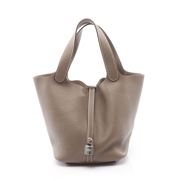 エルメス(HERMES)エルメス ピコタンロックMM エトゥープ ハンドバッグ