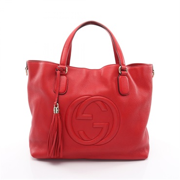 グッチ ソーホー インターロッキングG トートバッグ バッグ レディース 282303