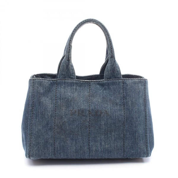 プラダ DENIM CANAPA カナパ トートバッグ バッグ レディース