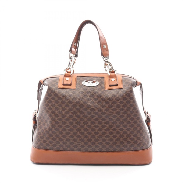 セリーヌ マカダム ハンドバッグ バッグ レディース