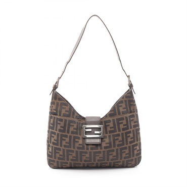 フェンディ(FENDI)フェンディ マンマバケット ズッカ ショルダーバッグ