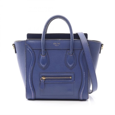 セリーヌ ラゲージ ナノショッパー ハンドバッグ バッグ レディース 168243