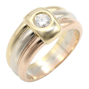 カルティエ スリーゴールド 1PD リング リング・指輪 ジュエリー レディース