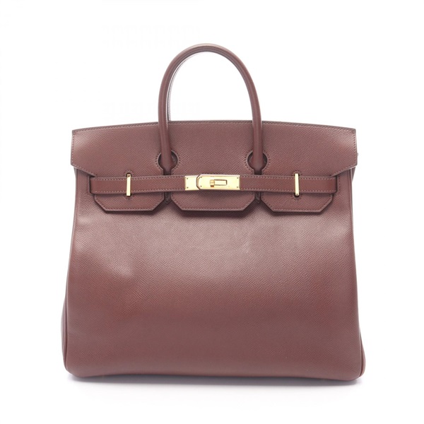 エルメス オータクロア32 マロンフォンセ ハンドバッグ バッグ レディース