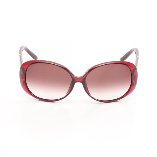 グッチ サングラス 2772 リムレス ホースビット チェーンデザイン 美品 GUCCI グッチ リムレス サングラス ホースビット ピンク サイド