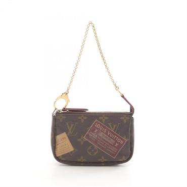 ルイ・ヴィトン ミニポシェット アクセソワール モノグラムラベルコレクション ハンドバッグ バッグ レディース M63798