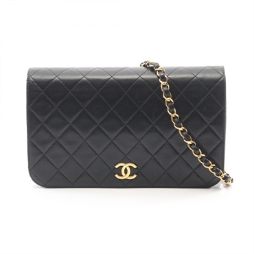 シャネル マトラッセ フルフラップ ショルダーバッグ バッグ レディース