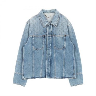 ルイ・ヴィトン モノグラム デニムジャケット 衣料品 アウター メンズ RM202 YIE HJA71W