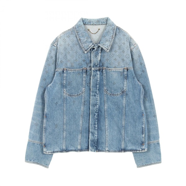 ルイ・ヴィトン モノグラム デニムジャケット 衣料品 アウター メンズ RM202 YIE HJA71W