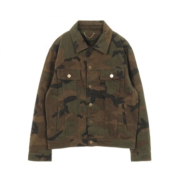 ルイ・ヴィトン  × Supreme モノグラム カモフラージュ デニムジャケット 衣料品 アウター メンズ HDA91WDSQ