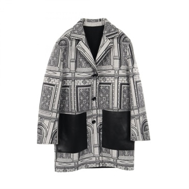 ルイ・ヴィトン LOUIS VUITTON × FORNASETTI ジャケット その他コート 衣料品 アウター レディース RW212B HY2 FLMA85