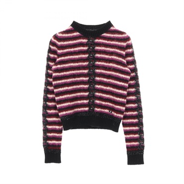 シャネル(CHANEL)シャネル ココマークボタン ニット 衣料品 トップス