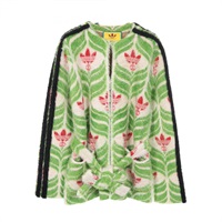 グッチ(GUCCI)グッチ GUCCI × adidas トレフォイル ニットジャケット
