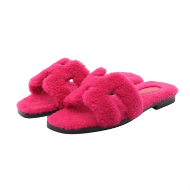 エルメス オラン ボア ミュール 靴 レディース