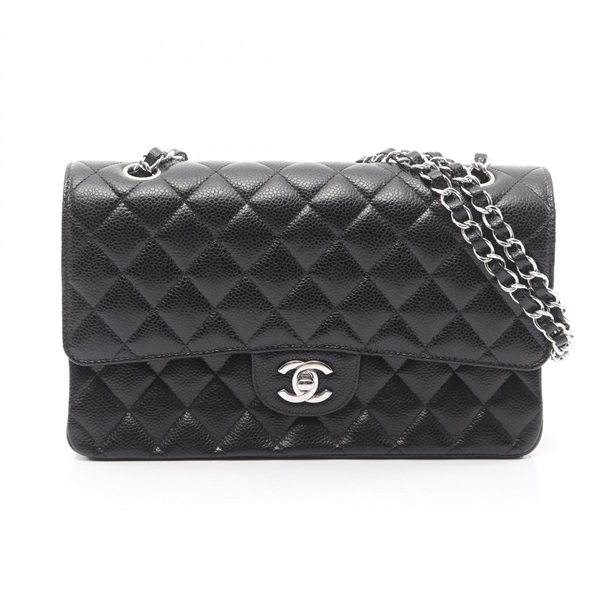 シャネル マトラッセ Wフラップ ショルダーバッグ バッグ レディース