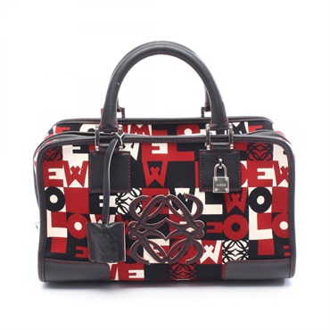 ロエベ アマソナ28 アナグラム ハンドバッグ バッグ レディース