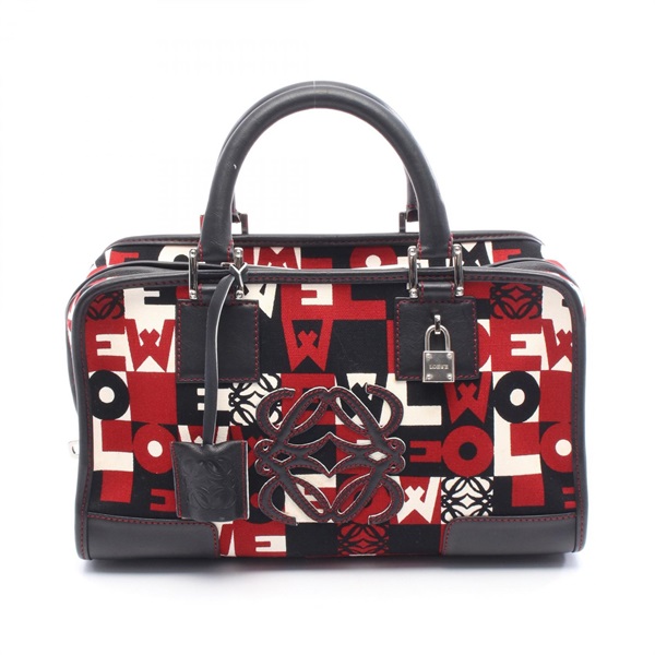 ロエベ アマソナ28 アナグラム ハンドバッグ バッグ レディース