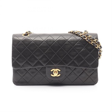 シャネル マトラッセ Wフラップ ショルダーバッグ バッグ レディース