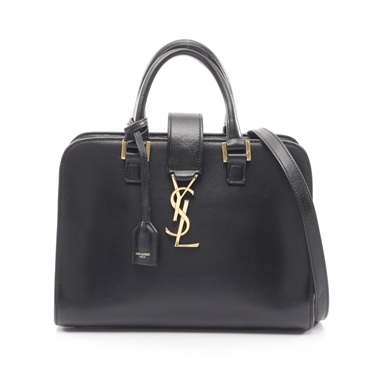 サンローランパリ YSLライン ベイビー モノグラム カバス ハンドバッグ バッグ レディース