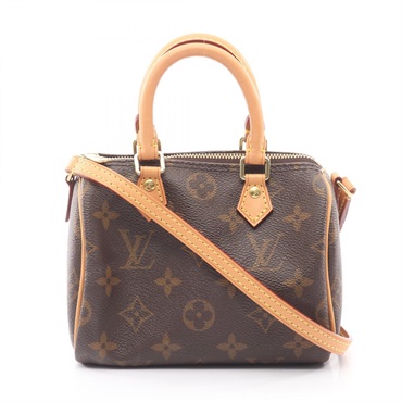 ルイ・ヴィトン ナノスピーディ モノグラム ショルダーバッグ バッグ レディース M61252