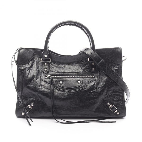 バレンシアガ シティ ミディアム ハンドバッグ バッグ レディース 8230582AA9S1000