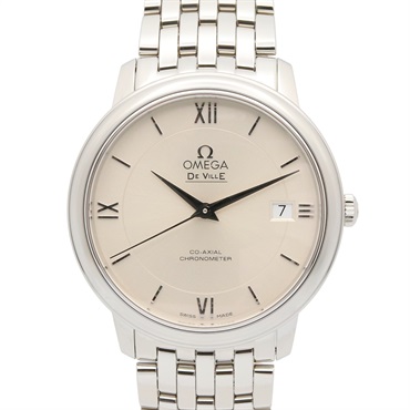 オメガ デ・ビル プレステージ コーアクシャル 腕時計 時計 メンズ 424.10.37.20.02.001