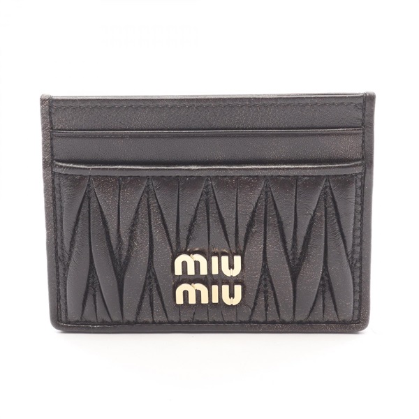 ミュウ ミュウ MATELASSE'MIU OLD カードケース アクセサリー レディース 5MC076AF6QF0201