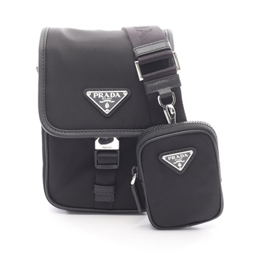 プラダ RE NYLON TESSUTO+SAFFIANO ショルダーバッグ バッグ メンズ レディース 2VD0432DMHF0002