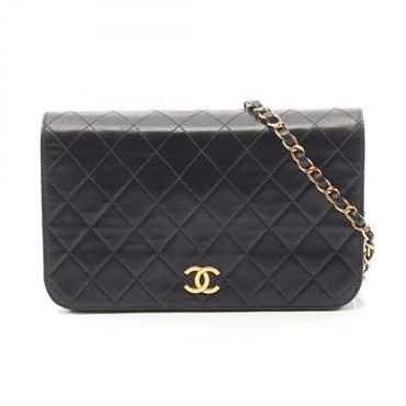 シャネル マトラッセ フルフラップ ショルダーバッグ バッグ レディース
