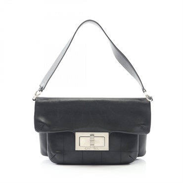 シャネル 2.55 チョコバー ショルダーバッグ バッグ レディース