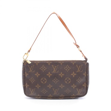 ルイ・ヴィトン ポシェットアクセソワール モノグラム ハンドバッグ バッグ レディース M51980