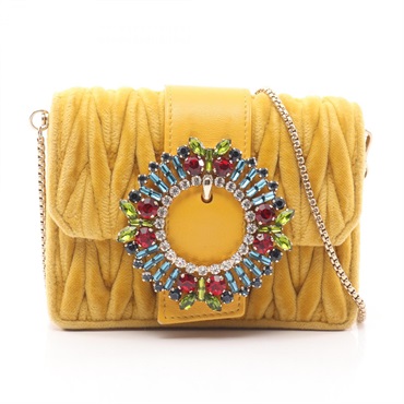 ミュウ ミュウ VELUTTO MATELAS ショルダーバッグ バッグ レディース 5DH003