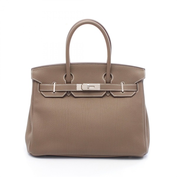 エルメス バーキン30 エトゥープ ハンドバッグ バッグ レディース