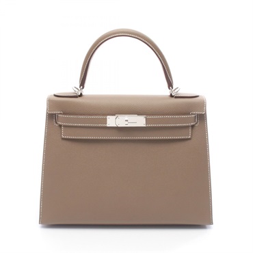 エルメス ケリー28 エトゥープ ハンドバッグ バッグ レディース 042319CK
