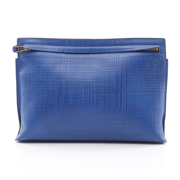 ロエベ(LOEWE)ロエベ Tポーチ リネン アナグラム セカンドバッグ