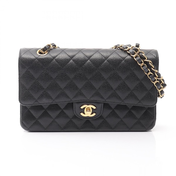 シャネル マトラッセ Wフラップ ショルダーバッグ バッグ レディース