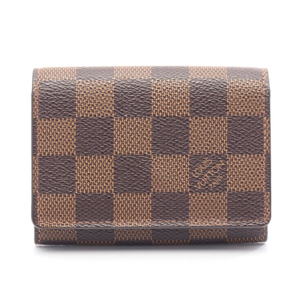 LOUIS VUITTON タイガ 名刺入れ ダークブラウン系 ルイ・ヴィトン(LOUIS VUITTON)ルイ・ヴィトン アンヴェロップ カルト