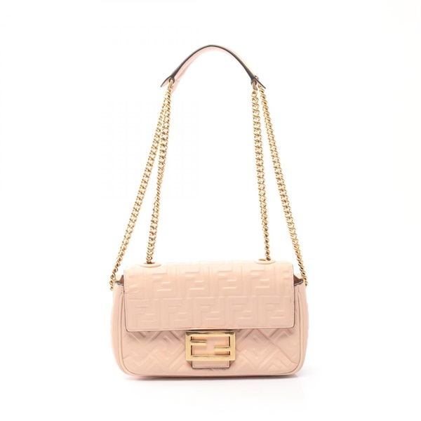 フェンディ バゲット チェーン ミディ FF柄 ショルダーバッグ バッグ レディース 8BR793 AH9C