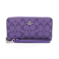 コーチ(COACH)コーチ ロングジップアラウンドウォレット シグネチャー