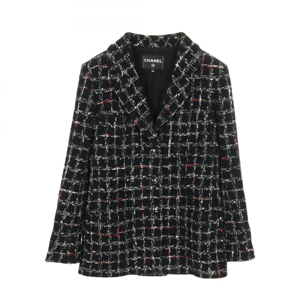シャネル ココマークボタン ツイード その他ジャケット 衣料品 アウター レディース P73609V65153